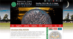 Desktop Screenshot of kurultaj.hu